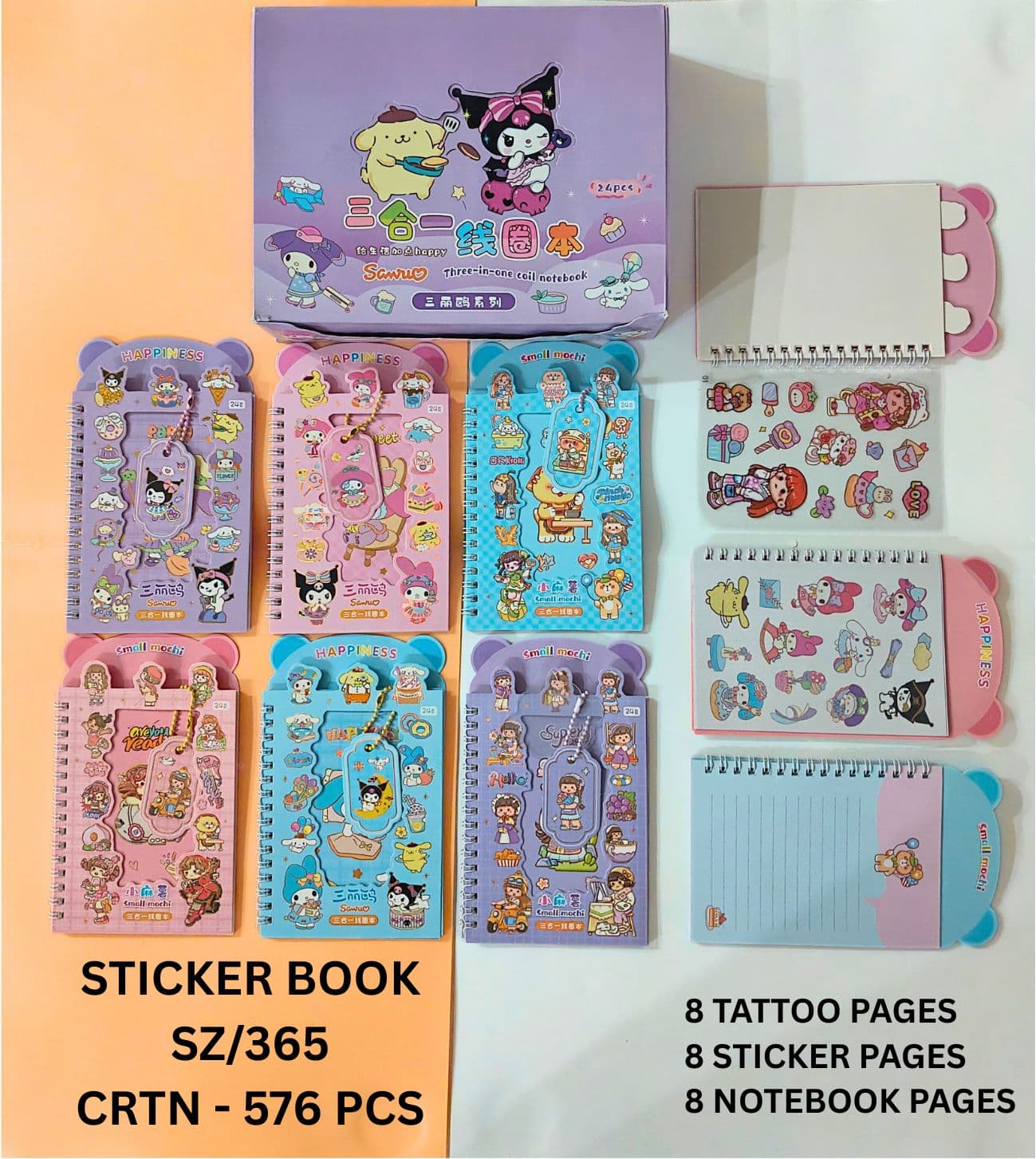 DIY STICKER BOOK SZ-365