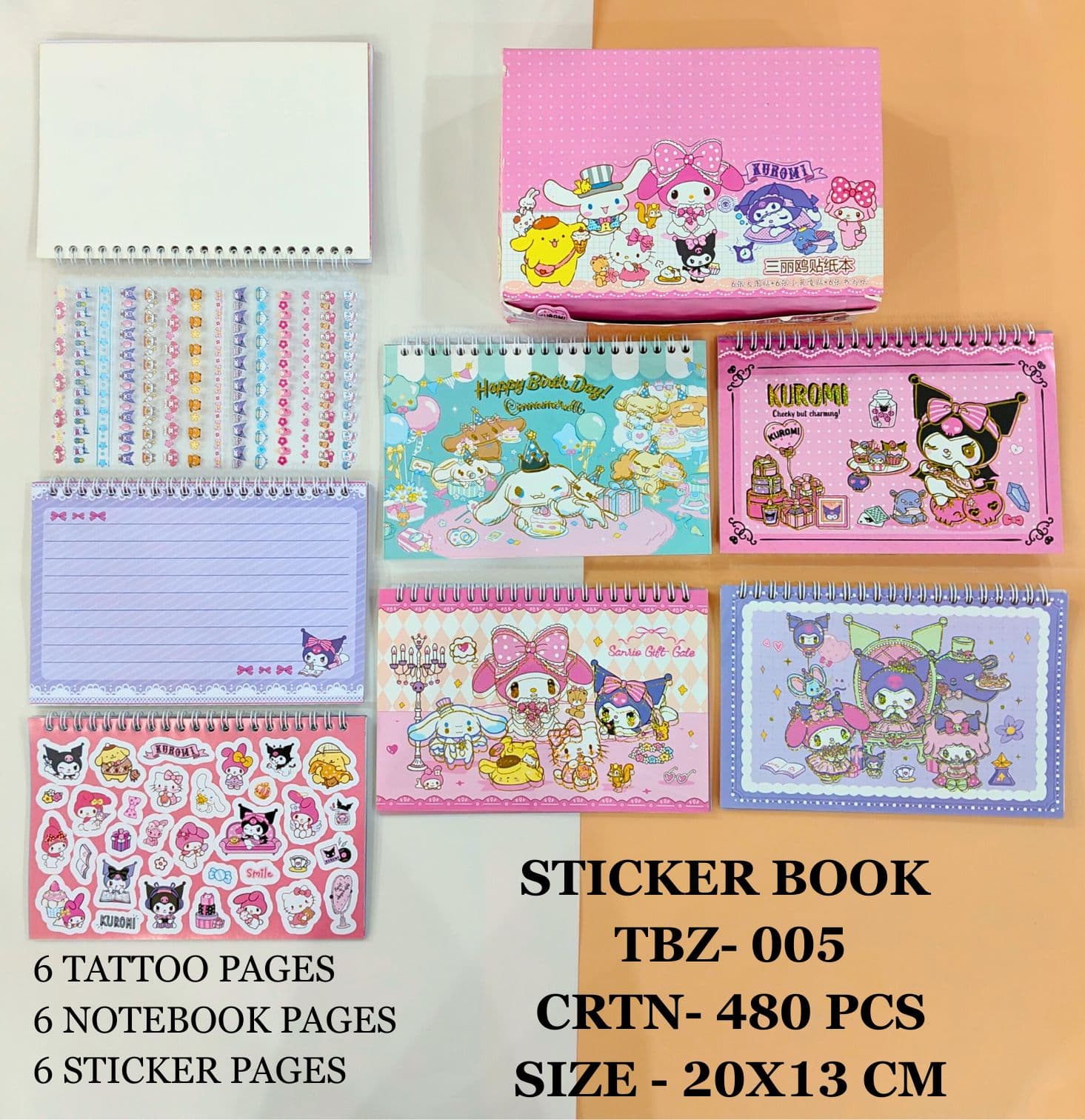 DIY STICKER BOOK TBZ-005