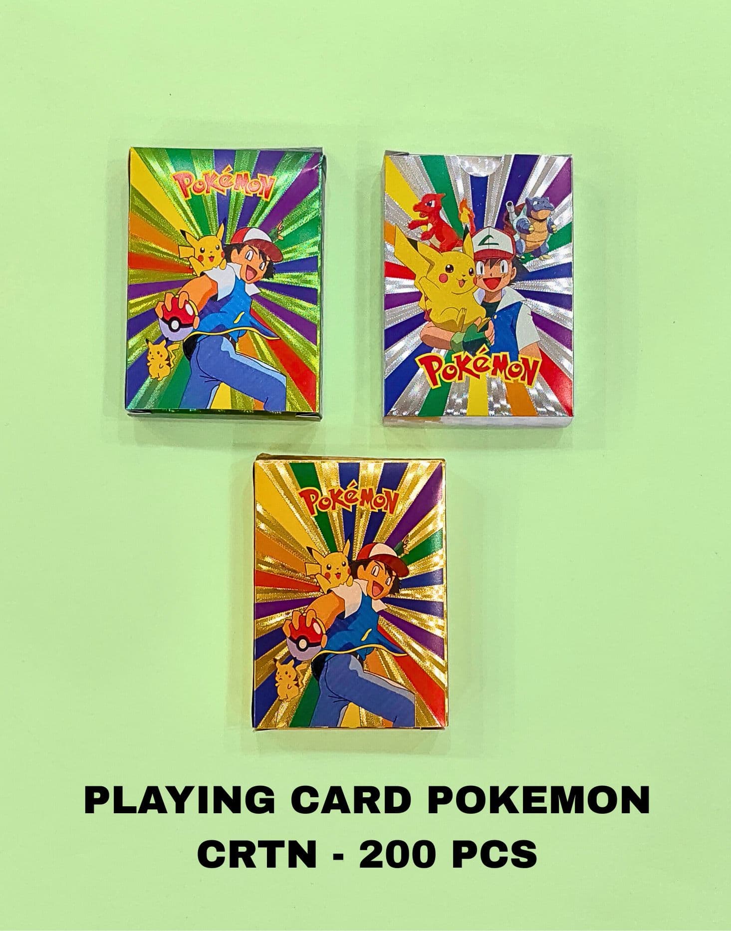 PLAYING CARD POKEMON