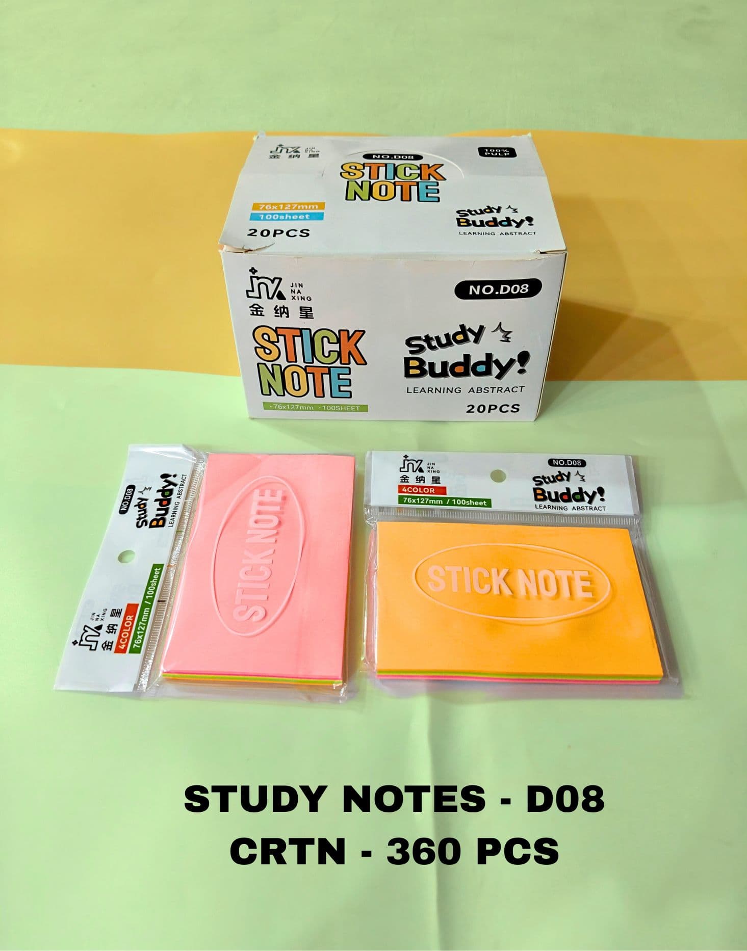 STUDY NOTES D08