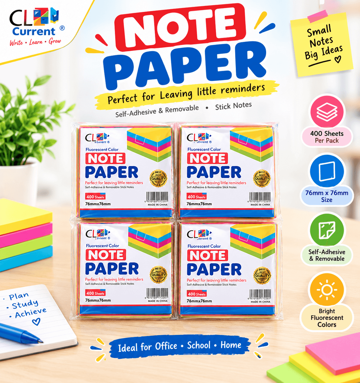 STICKY NOTE 400 SHEET