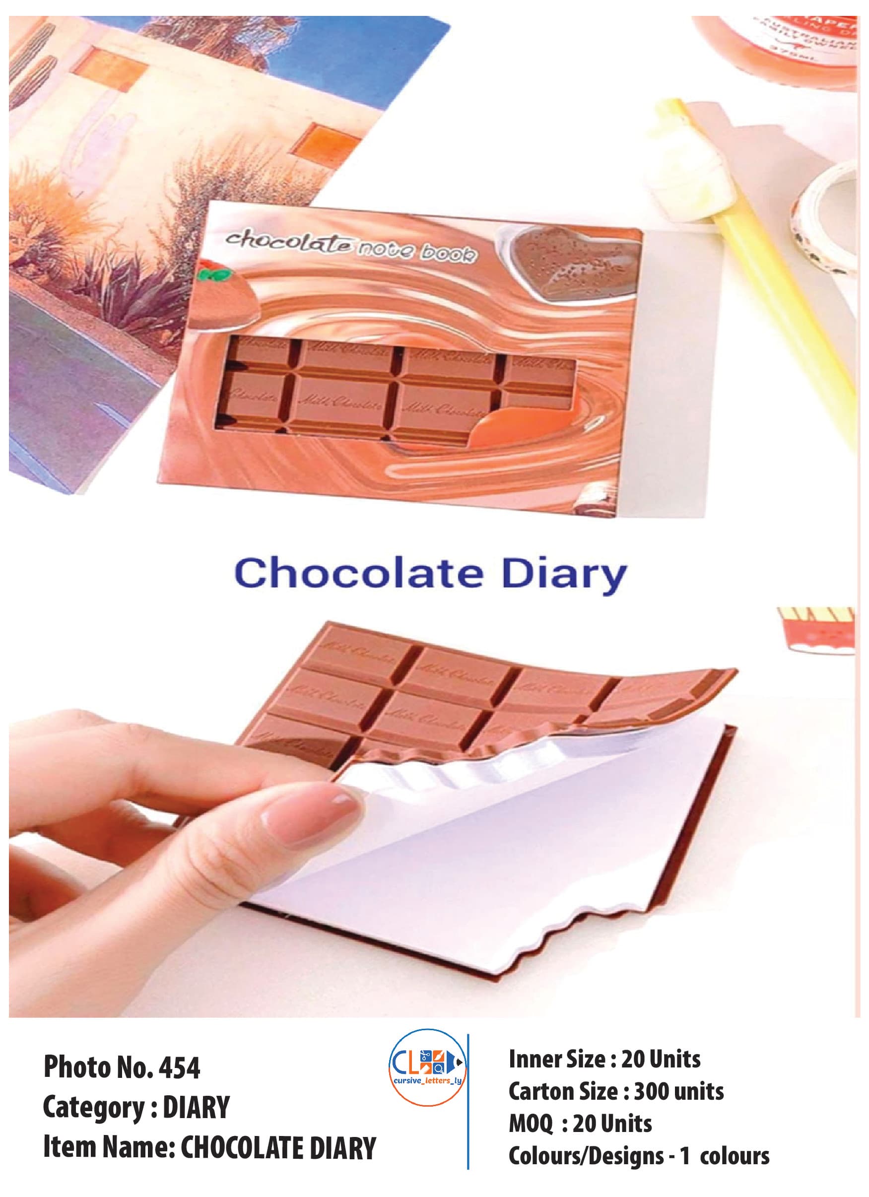CHOCOLATE DIARY LQQ--001