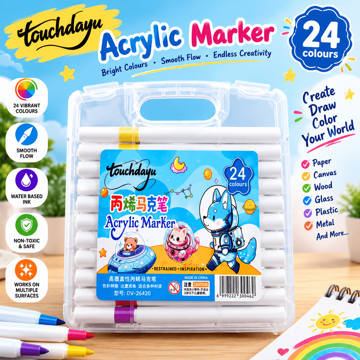 ACRYLIC MARKER DY-26420