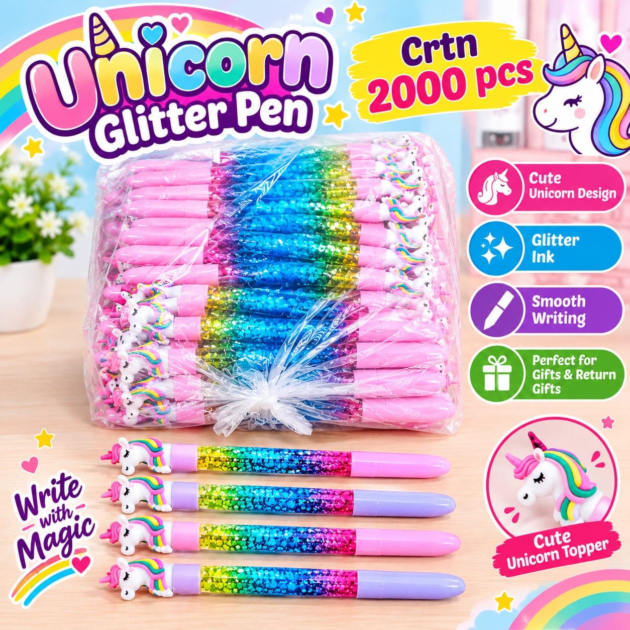 Water Pen Uni 9058 Opp